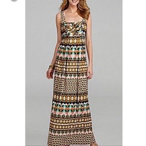 Antonio Melani empire waist maxi dress